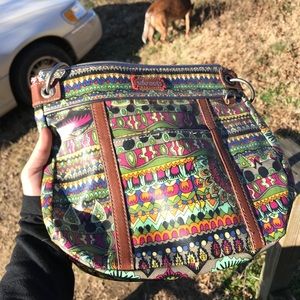 Sakroots shoulder purse